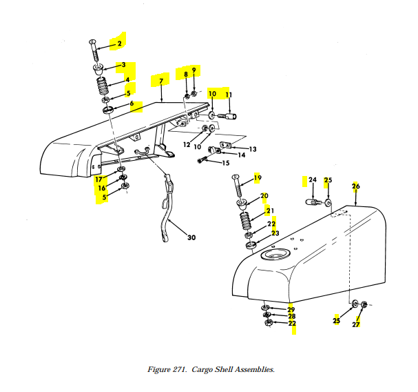 HMMWV Humvee M998 Slant Back Conversion Kit Hard Top Conversion Kit With Hardware