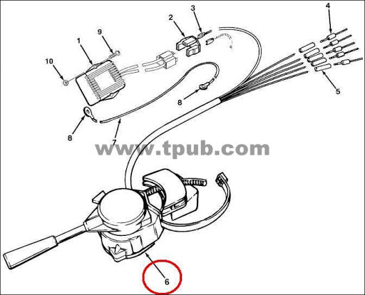 NARTRON HEMTT CONTROL DIRECTIONAL m977 1869400