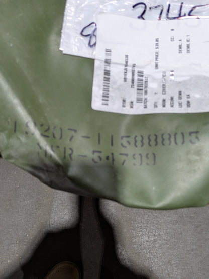Combat Capabilities Development 13014413 Vehicular Seat - NSN 2540-01-550-7246 - inventory label