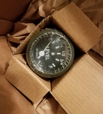 M35A2 M SERIES NEW FUEL GAUGE 24V MS24544-2, 8376487 2.5 Ton HMMWV Military