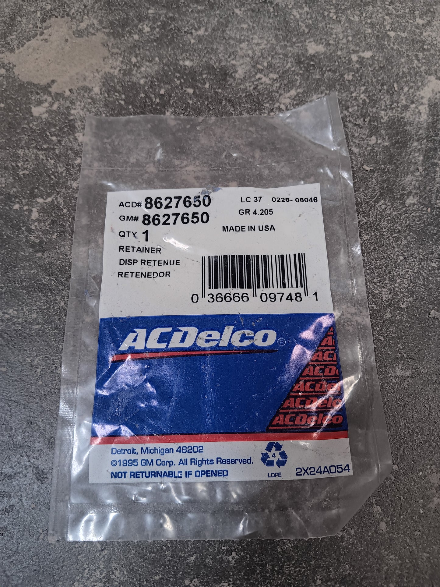 HET A1 M1070A1 Vacuum Modulator Retainer Clip Bracket 8627650 TH400 NSN 2520-00-557-6619