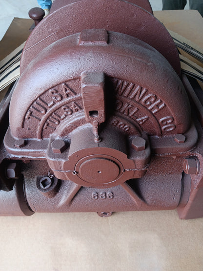 Tulsa 18G Hydraulic Winch 20,000 lb Military Truck Winch NSN 3830-00-350-3182