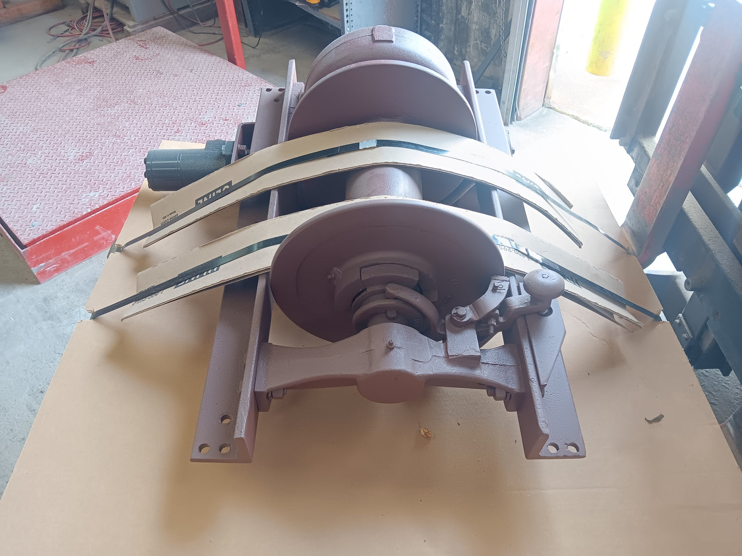 Tulsa 18G Hydraulic Winch 20,000 lb Military Truck Winch NSN 3830-00-350-3182