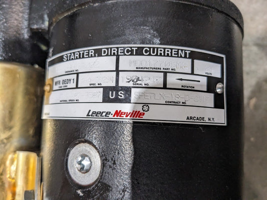 Prestolite Electric M0017705ME Engine Starter - NSN 2920-01-487-3587 - photo 1
