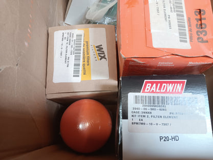 DLA Weapons Support (Columbus) 2590LTST-0015 Parts Kit, Specialized - NSN 2590-01-496-2097 - inventory label
