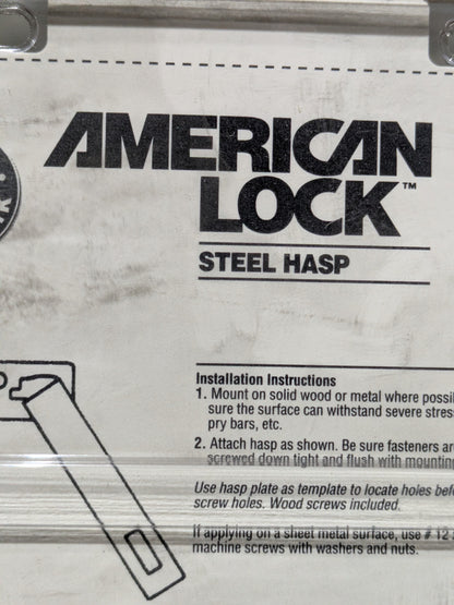 American Lock Company A825 Latch, Hasp - NSN 5342-01-225-4786 - photo 1