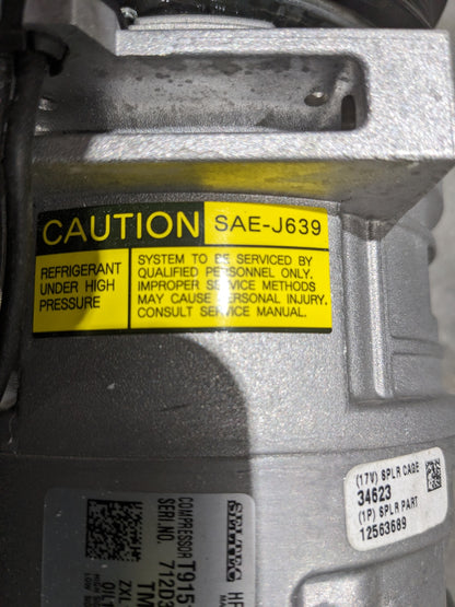 AM General 12563689 Refrigerant Compressor - NSN 4130-01-611-8722 - photo 4