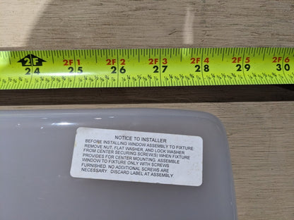 Military Specifications M16377/11-001 Lighting Fixture Window - NSN 6210-00-399-7035 - photo 1