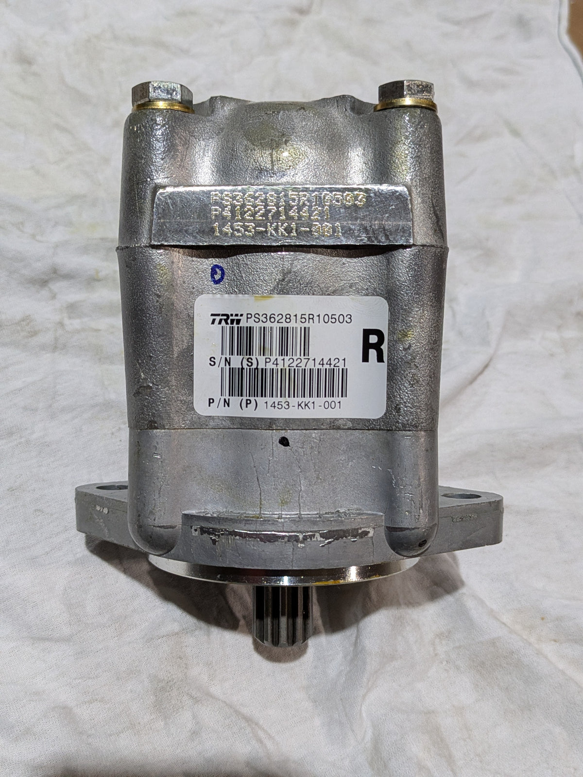 ZF Active Safety and Electronics US PS-36-28-15-R-1-05-03 Pump Assembly, Power - NSN 2530-01-587-7918 - photo 1