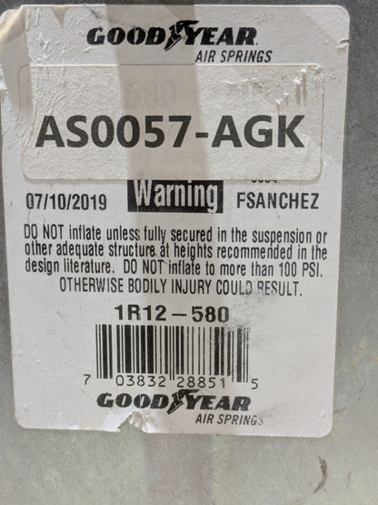 Stemco Inc 1R12-580 Air Spring, Vehicular - NSN 2510-01-672-6313 - photo 1