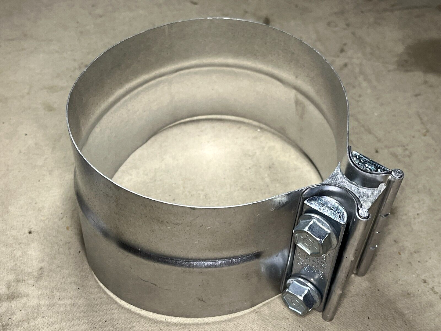 HEAVY DUTY TORCATITE 4312526 7/8'' 5'' INLET PIPE EXHAUST CLAMP 5340-01-153-9424