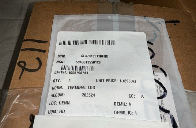 Lug Terminal 12347194 NSN 5940-01-355-8126 - photo 3