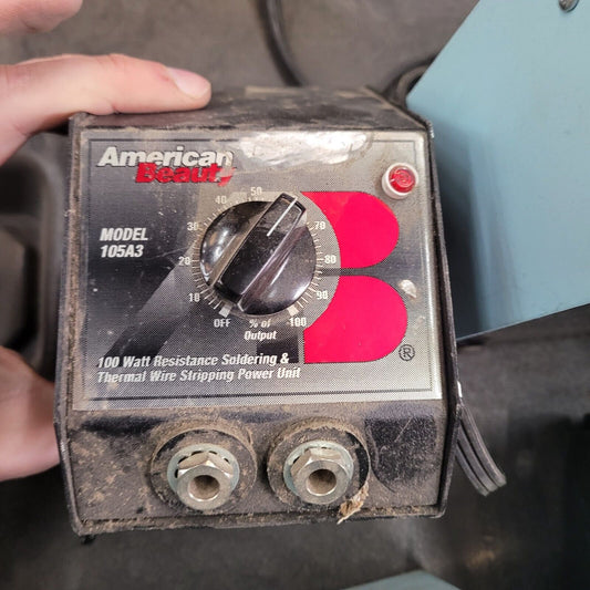 American Beauty 105A3 100 Watt Soldering Power Unit NOS