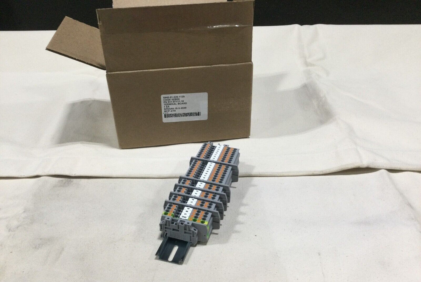 GENERATOR AC,450V,2500K,900 RPM TERMINAL BOARD ASSY531-97111-18 5940-01-526-1129