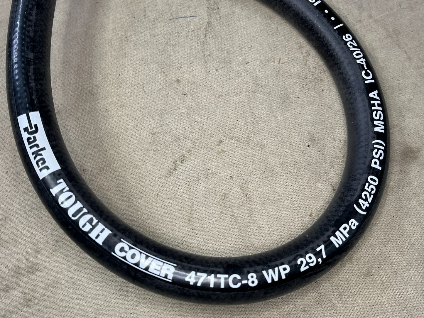 LRTF TX51-19M PARKER 471TC-8 4250PSI HOSES 1.2LG 775 FD12 F4512 4720-01-495-6122