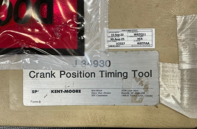 Timing Tool J34930 NSN 2815-01-355-6628 - photo 5