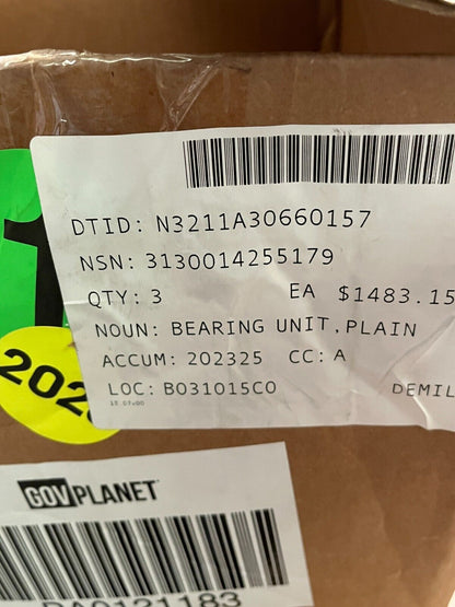DESIGN STORAGE & HANDLING 5516490 PLAIN BEARING UNIT 4062 3130-01-425-5179 NOS