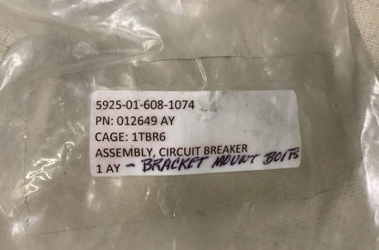 NITITEK 012649-AY CIRCUIT BREAKER ASSEMBLY, MK II 012649 5925-01-608-1074