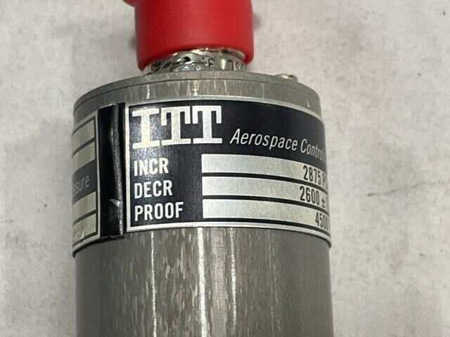 ITT AEROSPACE 1225P3 PRESSURE SWITCHE 266-8398-010 90G151 5930-00-243-4642 USA