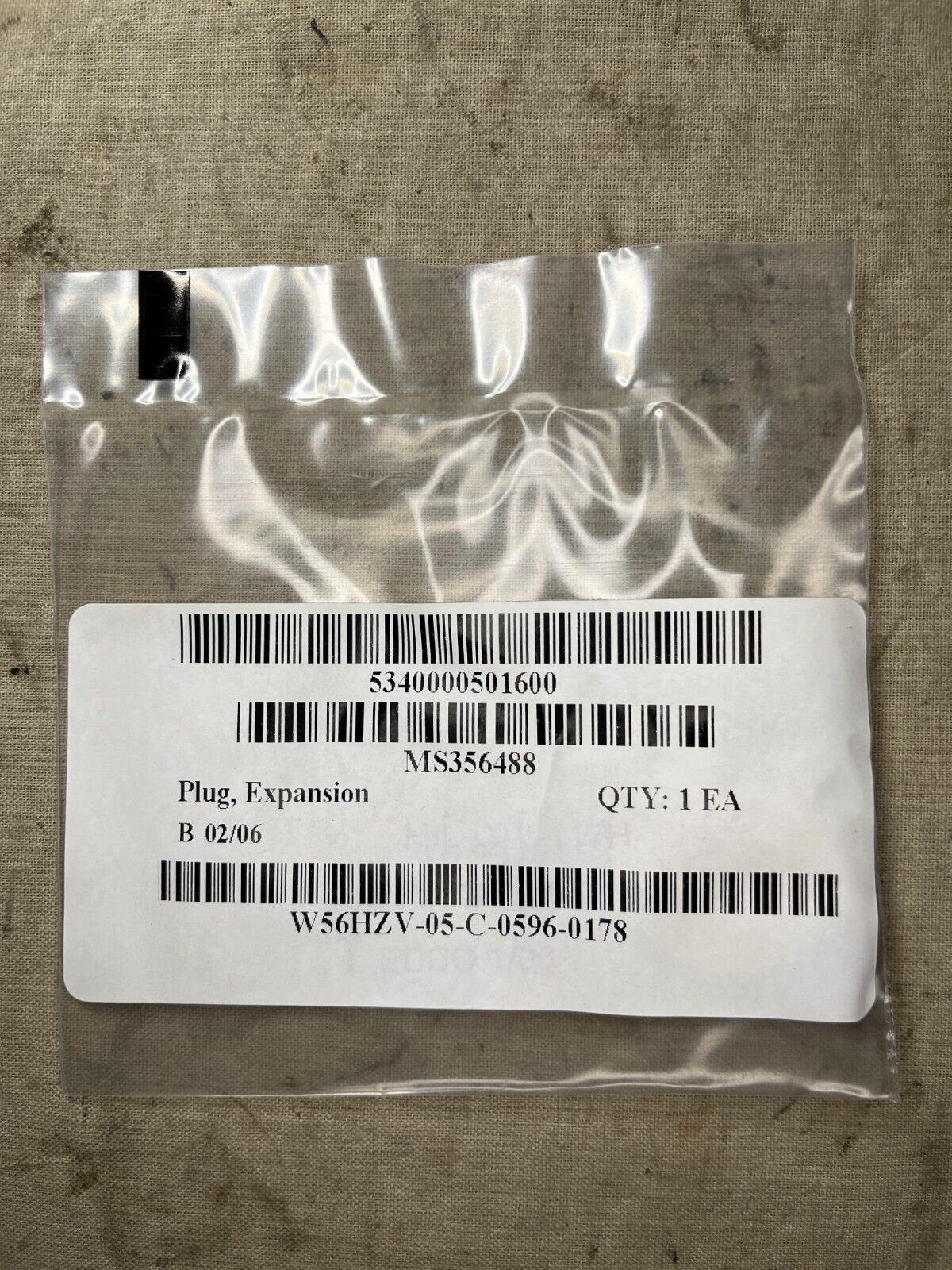 M-113A1, M-113A2, M-113A3 MS35648-8 EXPANSION PLUG A-A-52420-08 5340-00-050-1600