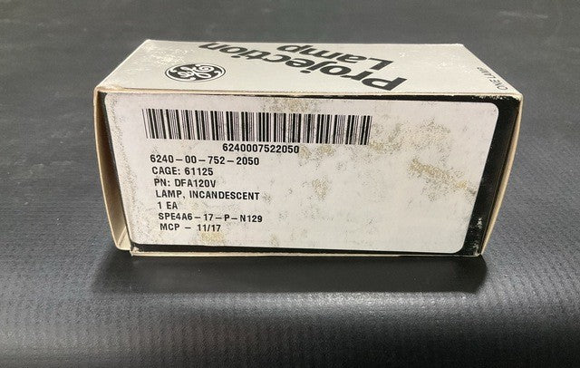 Lamp DFA115-120V NSN 6240-00-752-2050 - photo 6