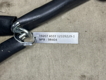 M998 HMMWV 12339229-1 LEFT SINGLE LEG TAILGATE CHAIN ASSEMBLY 4010-01-217-7086