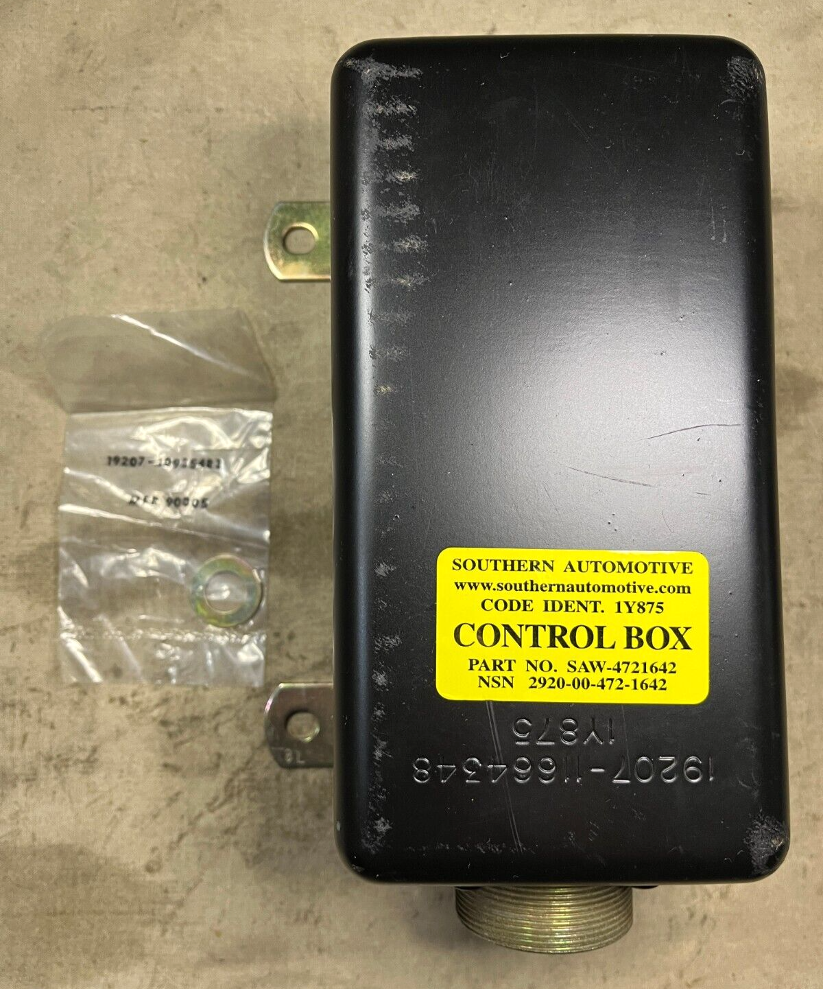 M939 TRUCK SERIES SAW-4721642 PROTECTIVE CONTROL BOX 11664348 2920-00-472-1642