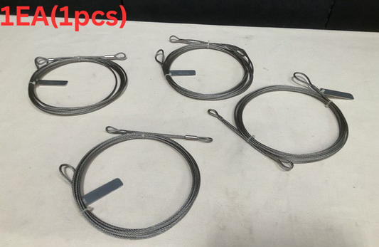 M1A2 ABRAMS TANK 12346053 13FT SINGLE LEG WIRE ROPE ASSEMBLY 4010-01-327-9419