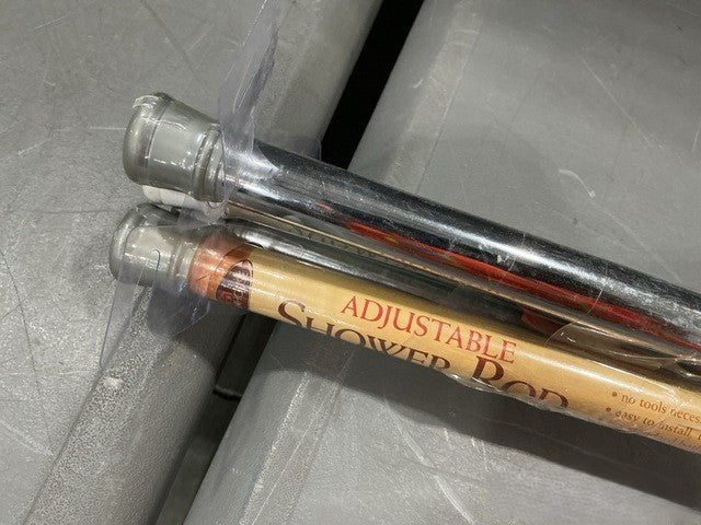Steel Polished Chrome Adjustable Shower Rod 561019 - photo 2