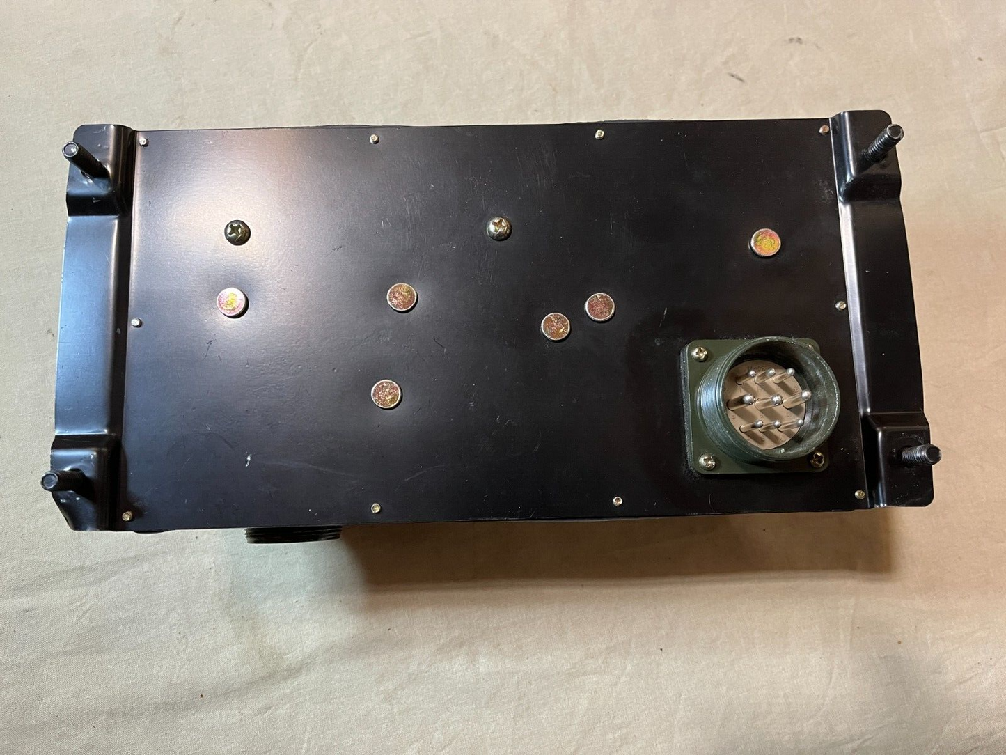 HUMVEE HMMWV M998 12446779 PROTECTIVE CONTROL BOX CR-2692 6110-01-395-9585 AS IS