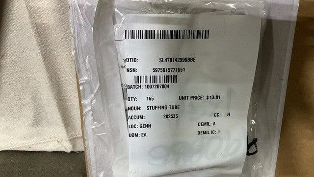Stuffing Tube RM00100301000 NSN 5975-01-577-1651 - photo 3