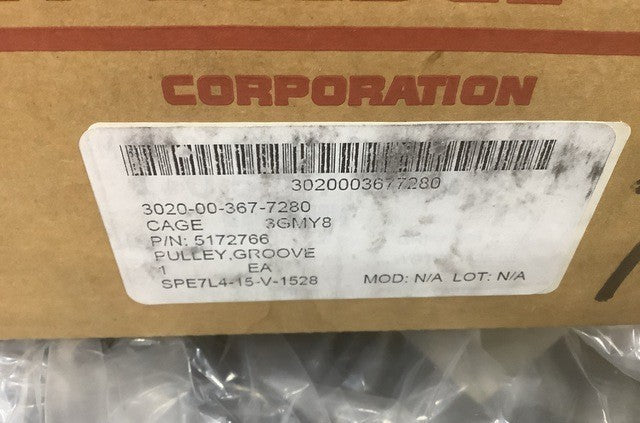 Groove Pulley 5172766 NSN 3020-00-367-7280 - photo 4