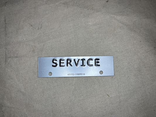 M1076A1 TRAILER 45152-1989510 DECALS & INSTRUCTION PLATE 1989510 9905013911273