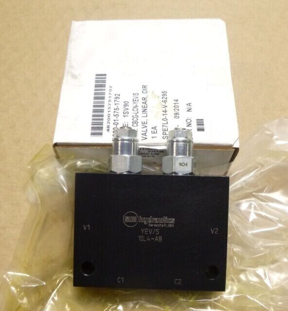 NEW SUN HYDRAULICS CBCG-LCN-YEV/S LINEAR VALVE, DIRECT CONTROL 4820-01-575-1792
