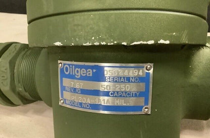NEW OILGEAR PL20A-1A1A MIL FLOW RATE INDICATING METER FITS FUEL PUMP MODULE GPM