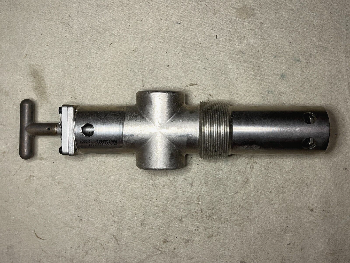 M149A2 WATER BUFFALO TRAILER 7039673 FLOW STOP-CHECK VALVE 4820-00-863-5592