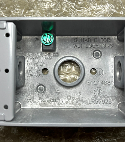 FMTV LR57925 3'' WEATHERPROOF ELECTRICAL JUNCTION BOX 12416413 5975-01-577-9998