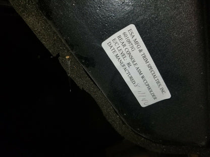 Hummer H1 Humvee Rear Console Deluxe 6010973G Rare W/ Cupholder 6.5L 1997-2003