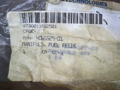 Fuel Feeder Manifold 4065529-01 NSN 4730-01-186-2501 - photo 7