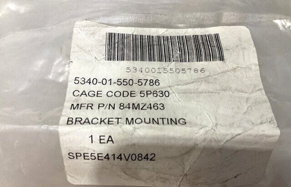 PAXMAN DIESEL ENGINE MAN 84MZ463 MOUNTING BRACKET 5340-01-550-5786 USA