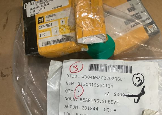 GENUINE CAT BEARING  2426804 3120-01-555-4124