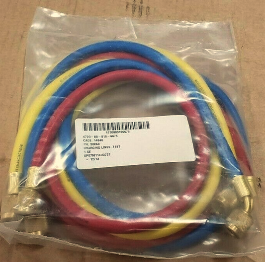 Refrigerant A/C Charging Hoses 30060 4720-00-910-6675	 CHARGING LINES,TEST