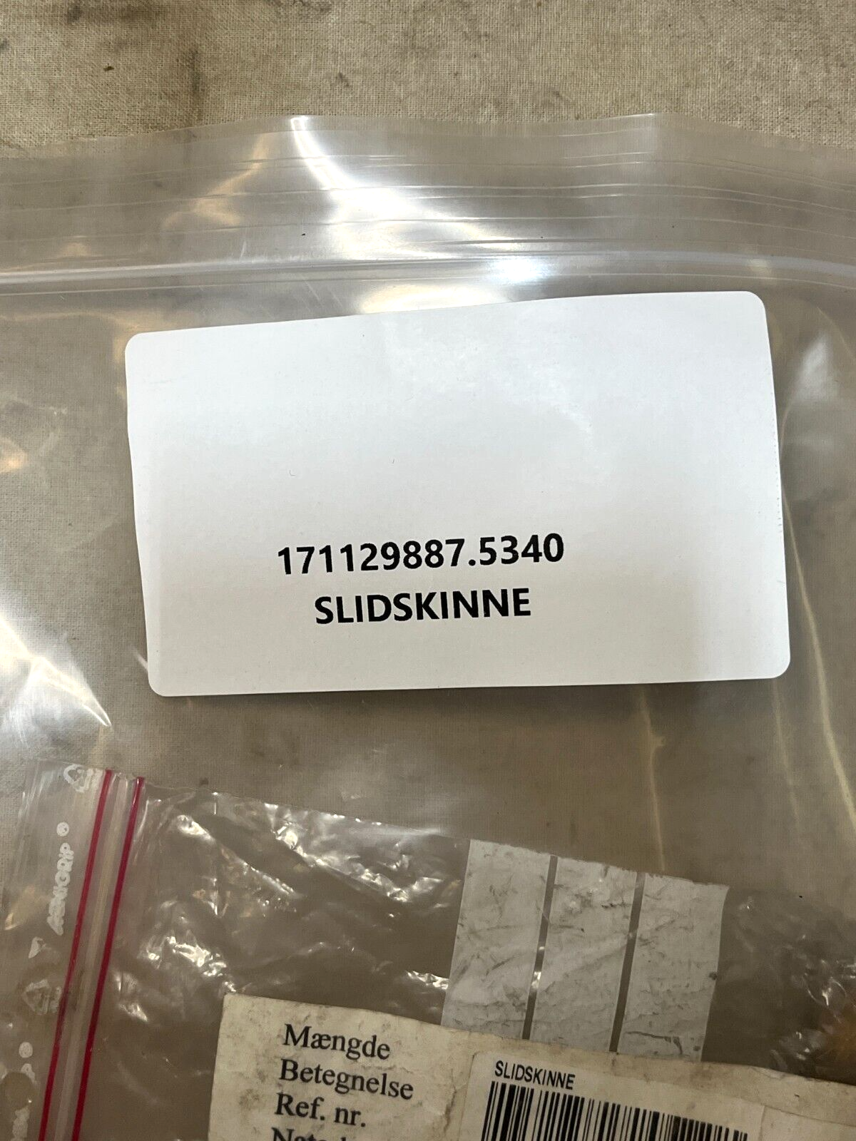 KALMAR SLIDSKINNE 3'' STRAIGHT HEADLESS ROD 5340171129887 5340-17-112-9887