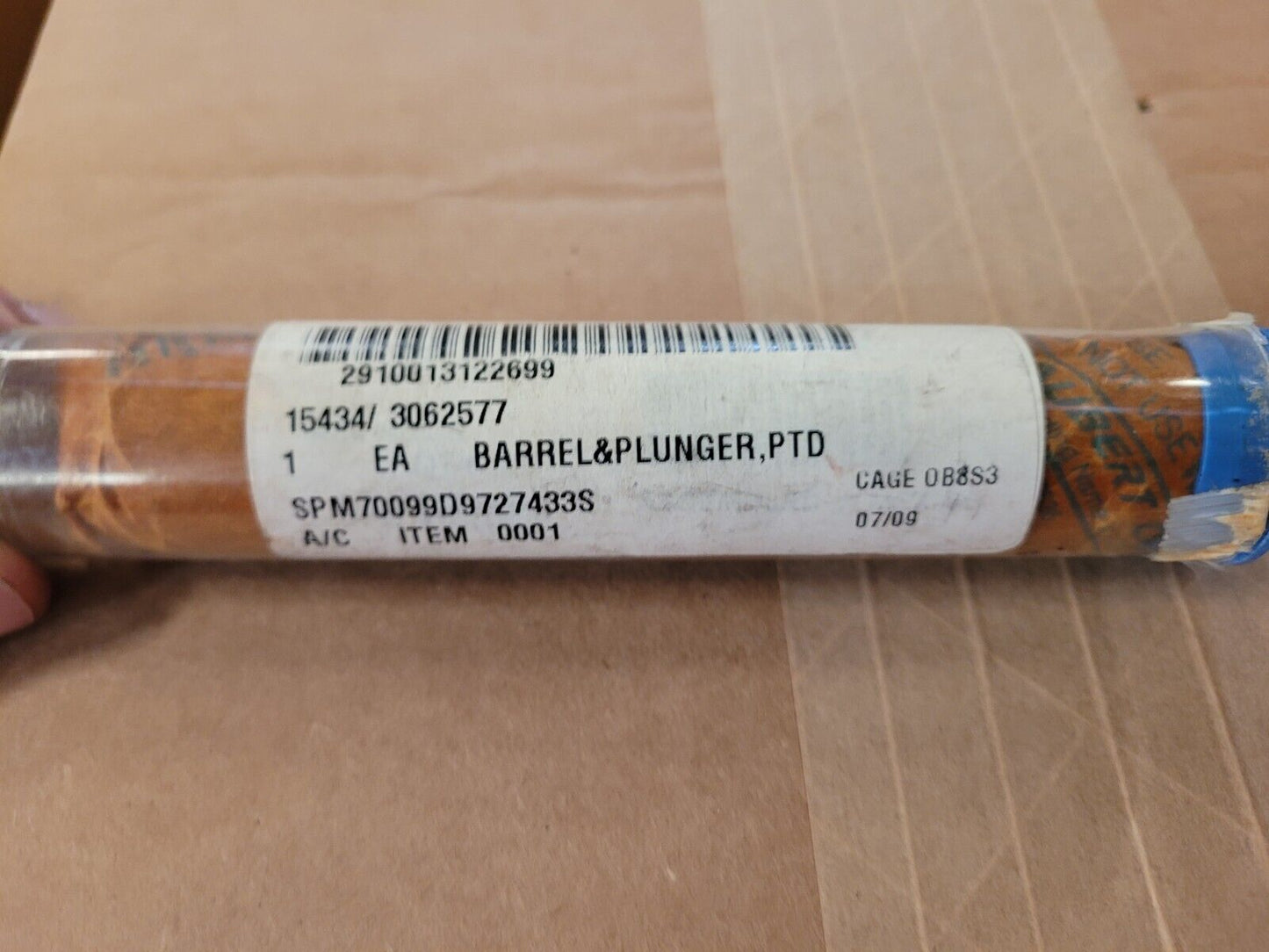 Genuine Cummins  Plunger and Barrel Part # 3062577 , 3022551T , 2910-01-312-2699