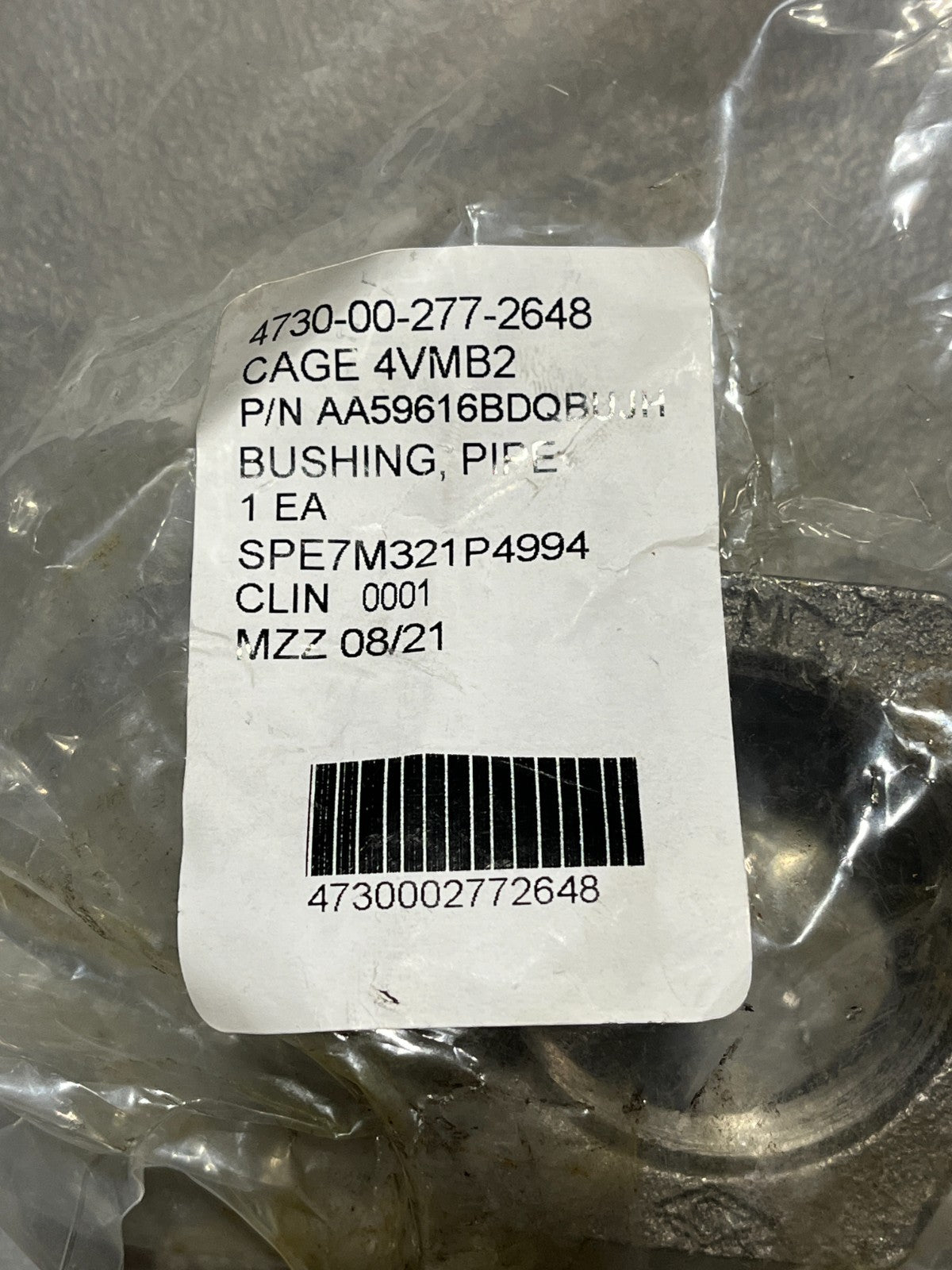 Pipe Bushing WW-P-471BDQBULJ NSN 4730-00-277-2648 - photo 5