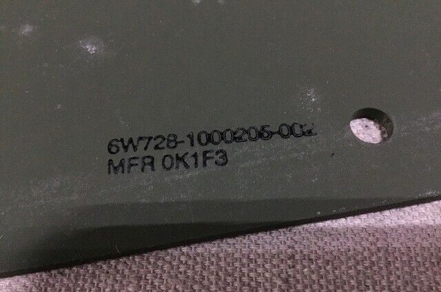 AF M1116 HMMWV 1000205-002 A/C COOLANT LINE PROTECTIVE COVER 5340-01-513-4907
