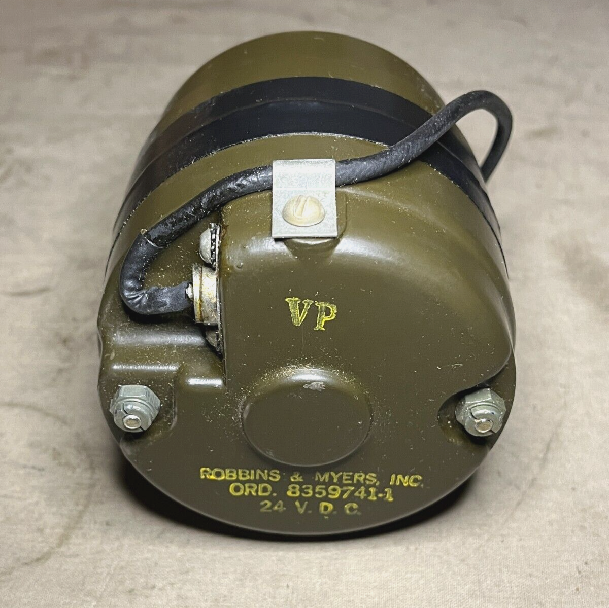 M151 M35 ROBBINS/MEYERS 8359741-1 HEATER FAN BLOWER MOTOR 24V DC 8359741 NOS