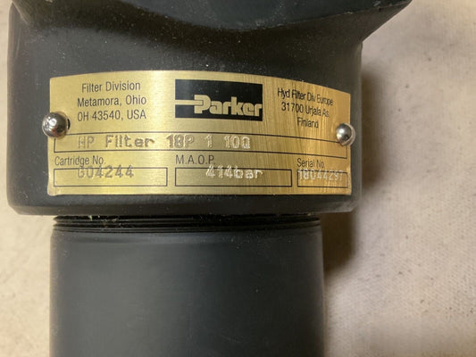 Genuine Parker 18P 1 10Q Fluid Pressure Filter Unit 18P ND8676 4930-01-556-0129