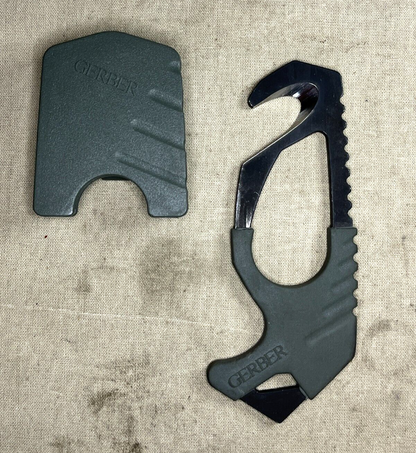 MRAP GERBER GEAR 3880024 5" GREEN VEHICLE STRAP CUTTER-SAFETY 2590-01-576-2424