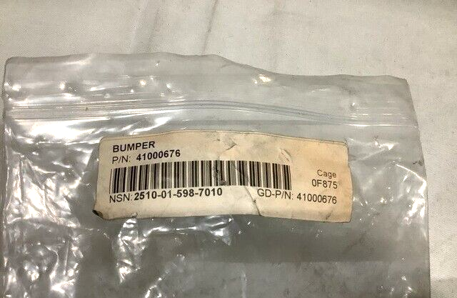 GENERAL DYNAMIC 41000676 STOP BLOCK BUMPER 2510-01-598-7010 USA-STOCK